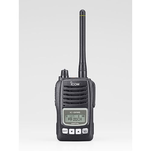 携帯用デジタルトランシーバー (登録局対応) IC-DPR6