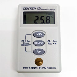 温度データロガー(防水) CENTER 340