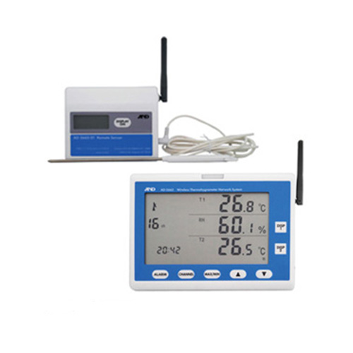 ZigBeeワイヤレス温湿度計測システム AD-5665SET