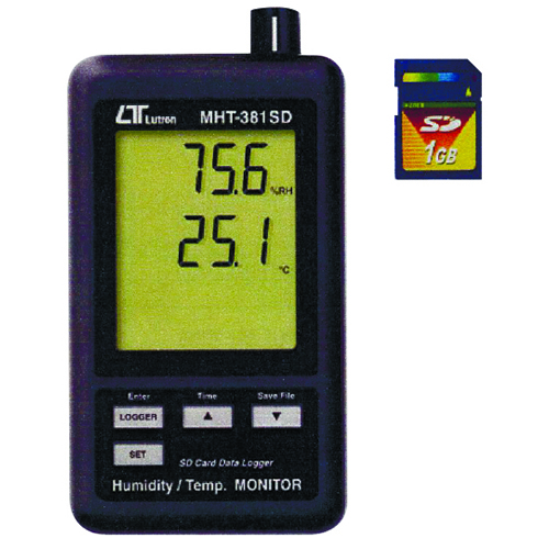デジタル温湿度計 MHT-381SD