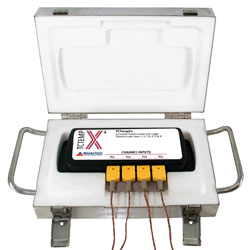 温度データロガー(超高温、耐熱、ISO/IEC 17025校正証明書付) ThermoVaultX-4