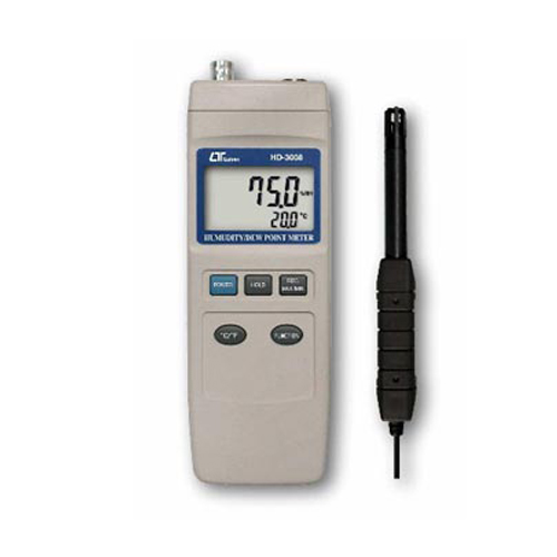 デジタル温湿度・露点計 (外部温度センサ取付可能) HD-3008