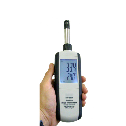 デジタル温湿度計 (絶対湿度・露点温度・湿球温度計) DT-3321
