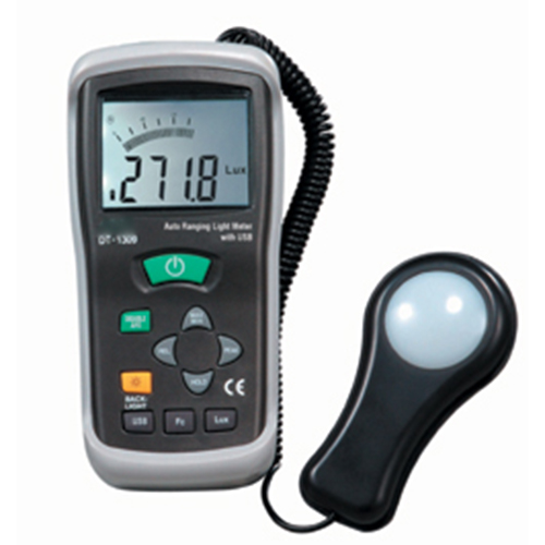 デジタル照度計(国際照明委員会規格に準拠) DT-1309