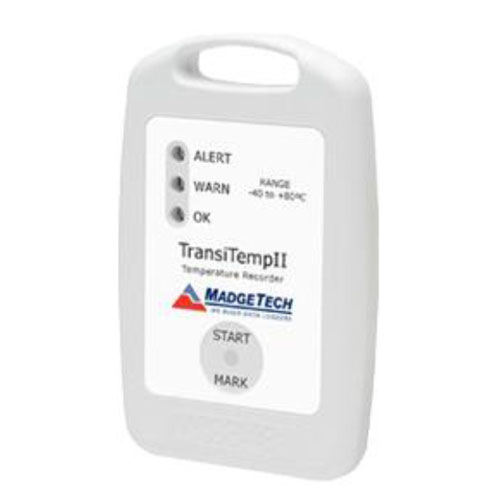 1点測定温度データロガー(NIST校正証明書付) TransiTemp-II (防水構造 IP65)