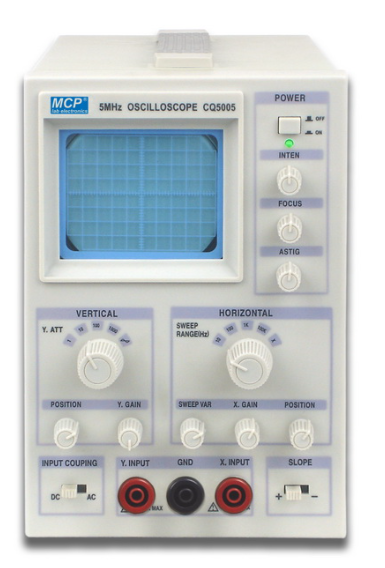 学習用アナログオシロスコープ CQ5005