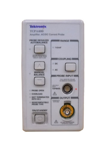 【中古品】電流プローブ増幅器･AC/DC電流プローブ TCPA400