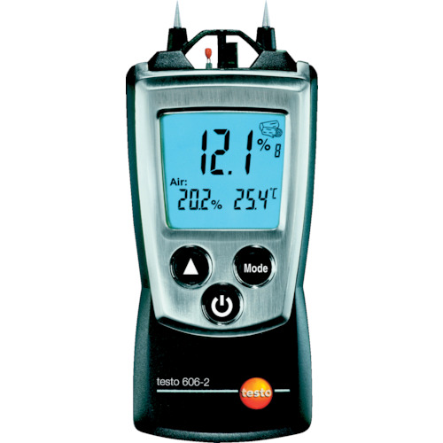 ポケットライン材料水分計　ＴＥＳＴＯ６０６－２　温湿度計測機能付 TESTO6062