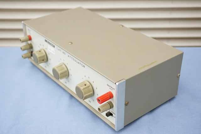 【中古品（保証あり）】リーダー電子　オーディオ用アッテネータ　LAT-45　(管理番号：UKK-00641) LAT-45