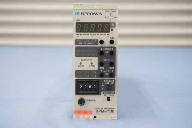 【中古品（保証あり）】共和電業　動ひずみ測定器　DPM-713B　(管理番号：UKK-04216) DPM-713B