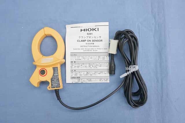 【中古品（保証あり）】日置電機　クランプオンセンサ　9291　(管理番号:UKK-07174) 9291