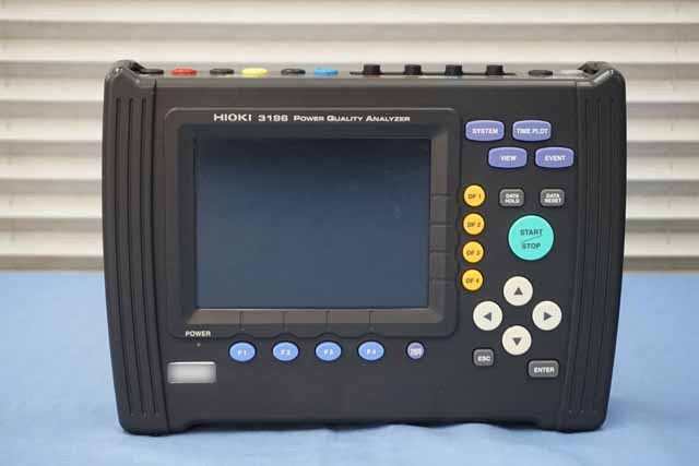 【中古品（保証あり）】日置電機　電源品質アナライザ　3196　(管理番号：UKK-09452) 3196