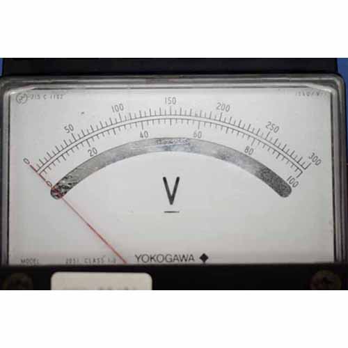 【中古品（保証あり）】YEW(横河計測)　直流電圧計　2051-06　(管理番号：UKK-09491) Jun-51