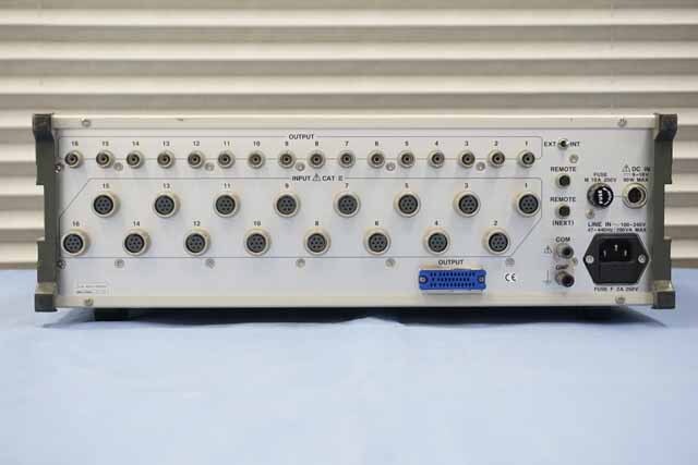 【中古品（保証あり）】共和電業　動ひずみ測定器　MCD-16A / DPM-71B(16台)　(管理番号：UKK-09812) MCD-16A / DPM-71B(16台)