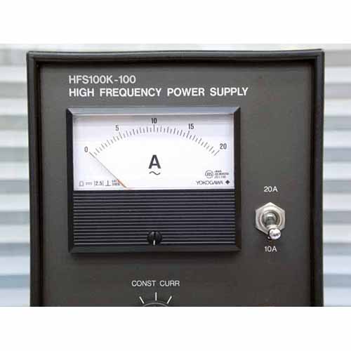 【中古品（保証あり）】高砂製作所　高周波定電流電源　HFS100K-100　(管理番号：UKK-10008) HFS100K-100