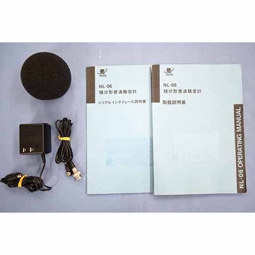 【中古品（保証あり）】リオン　積分型普通騒音計　NL-06　(管理番号：UKK-10986) NL-06