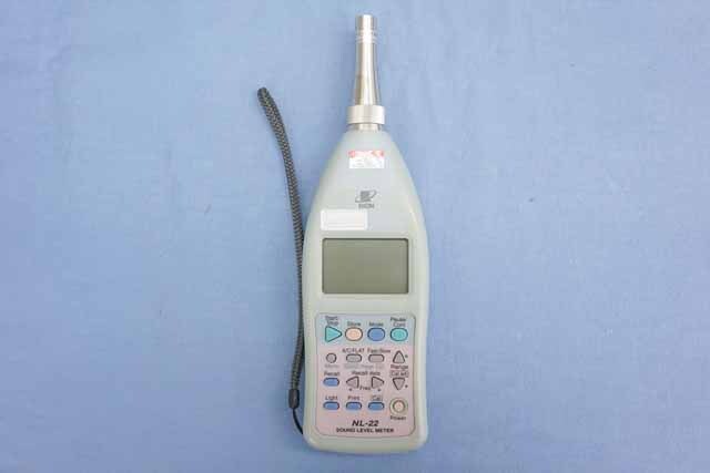 【中古品（保証あり）】リオン　普通騒音計　NL-22 (NX-22J付)　(管理番号：UKK-11425) NL-22