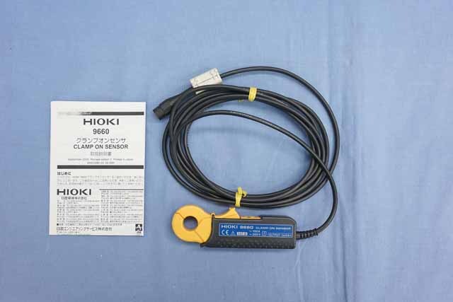 【中古品（保証あり）】日置電機　クランプオンセンサ　9660　(管理番号：UKK-11684) 9660