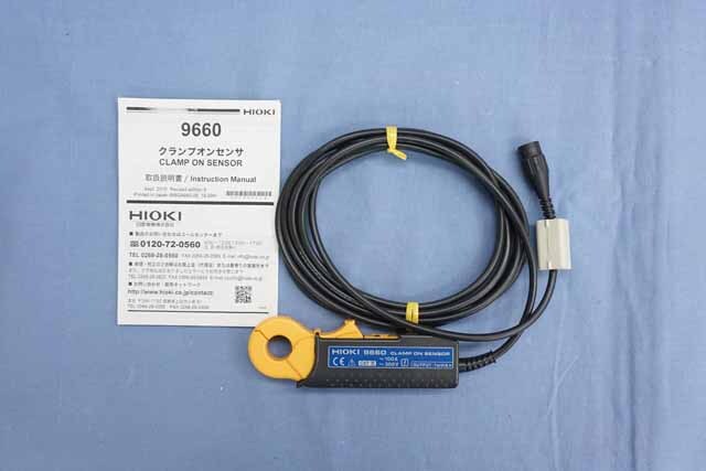 【中古品（保証あり）】日置電機　クランプオンセンサ　9660　(管理番号：UKK-11685) 9660