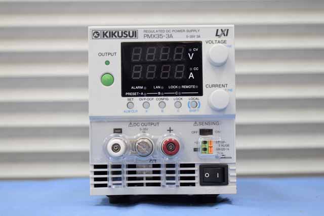 【売却済み】【中古品（保証あり）】菊水電子工業　直流安定化電源　PMX35-3A　(管理番号：UKK-11929) PMX35-3A