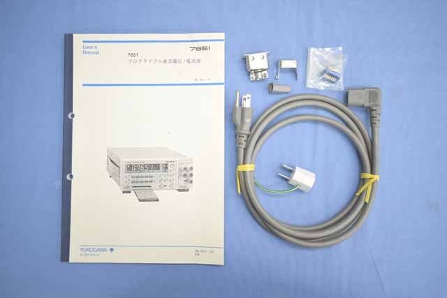 【中古品（保証あり）】横河電機　直流電圧/電流源　7651-01　(管理番号：UKK-12070) Jan-51