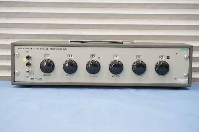【中古品（保証あり）】横河計測　6ダイヤル可変抵抗器　2793-01　(管理番号：UKK-12075) Jan-93
