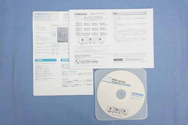【中古品（保証あり）】菊水電子工業　直流安定化電源　PAS60-6  (管理番号：UKK-12141) PAS60-6