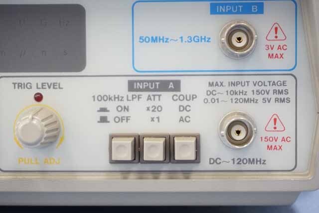 【中古品（保証あり）】インステック　周波数カウンタ　GFC-8131H　(管理番号：UKK-12153) GFC-8131H