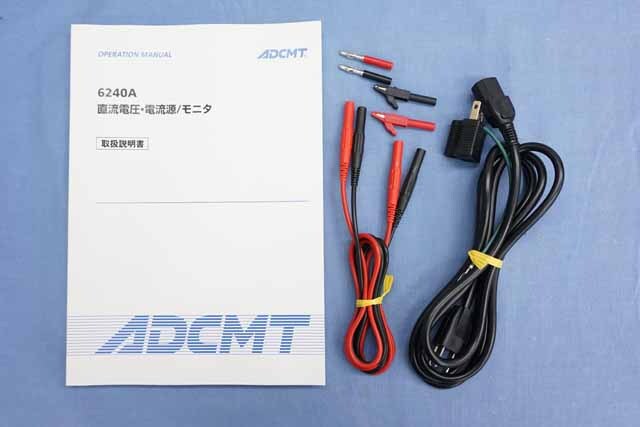 【中古品（保証あり）】エーディーシー　直流電圧・電流発生器　6240A  (管理番号:UKK-12209) 6240A