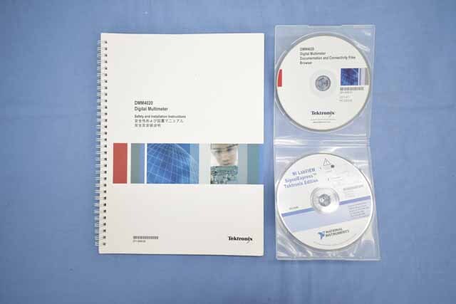 【中古品（保証あり）】テクトロニクス　デジタルマルチメータ　DMM4020　（管理番号：UKK-12242) DMM4020
