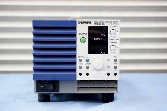 【中古品（保証あり）】菊水電子工業　直流安定化電源　PAS20-36　(管理番号：UKK-12266) PAS20-36