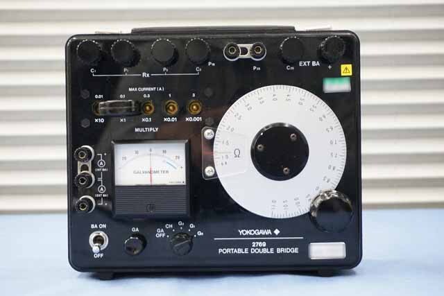 【中古品（保証あり）】横河計測　ダブルブリッジ　2769-10　(管理番号：UKK-12337) Oct-69