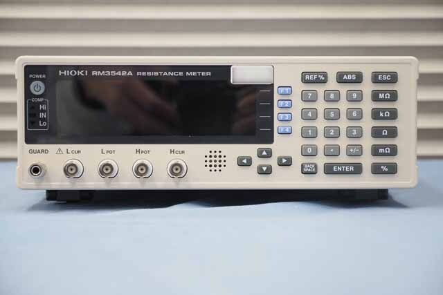 【中古品（保証あり）】日置電機　抵抗計　RM3542A (RM3542-51)　管理番号(UKK-12340） RM3542A (RM3542-51)