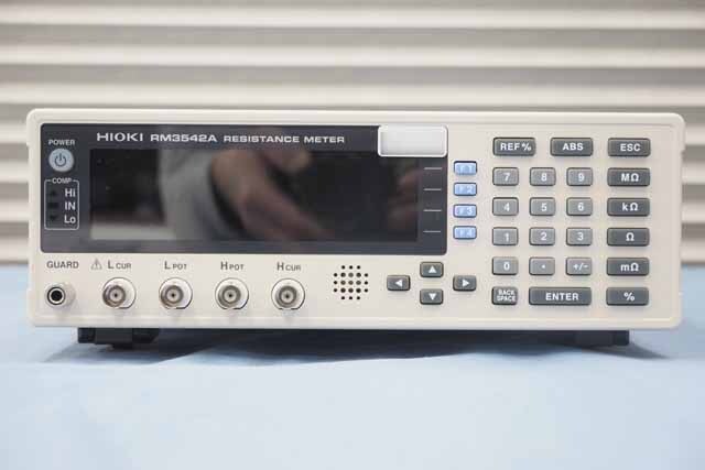【中古品（保証あり）】日置電機　抵抗計　RM3542A (RM3542-51)　管理番号(UKK-12341） RM3542A (RM3542-51)