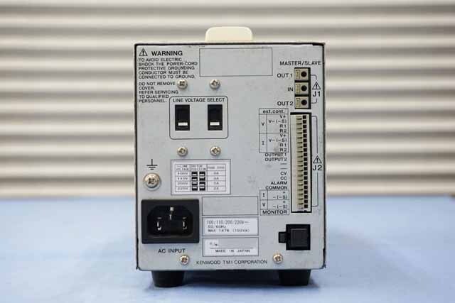 【中古品（保証あり）】ケンウッド(テクシオ)　直流安定化電源　PA18-3B　(管理番号：UKK-12352) PA18-3B