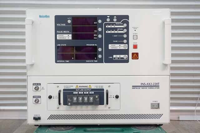 【中古品（保証あり）】ノイズ研究所　インパルスノイズ試験器　INS-AX2-220T　(管理番号：UKK-12359) INS-AX2-220T