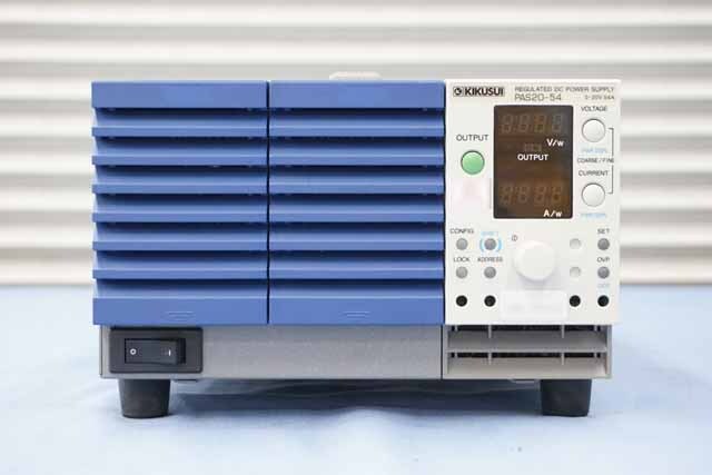 【中古品（保証あり）】菊水電子工業　直流安定化電源　PAS20-54　(管理番号：UKK-12361) PAS20-54