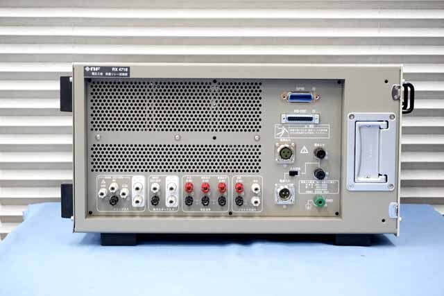 【中古品（保証あり）】エヌエフ回路設計ブロック　電圧三相保護リレー試験器　RX4718　(管理番号：UKK-12371) RX4718