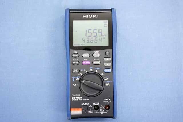 【中古品（保証あり）】日置電機　デジタルマルチメータ　DT4281　(管理番号：UKK-12373) DT4281