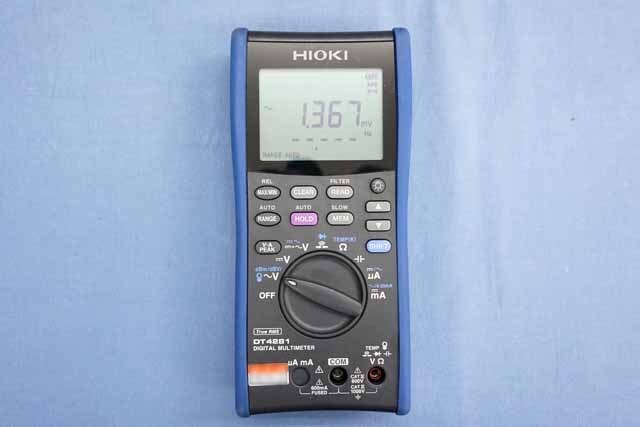 【中古品（保証あり）】日置電機　デジタルマルチメータ　DT4281　(管理番号：UKK-12374) DT4281