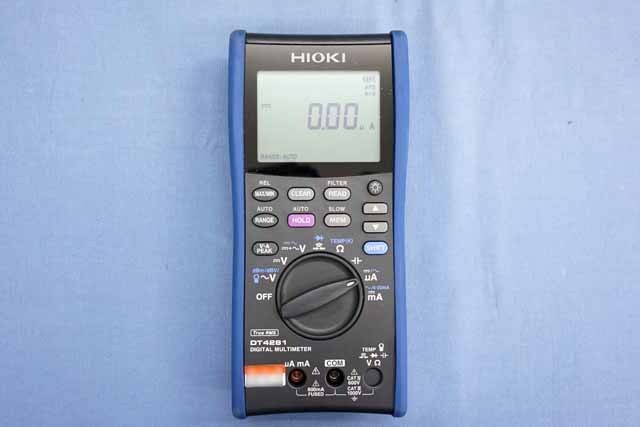 【中古品（保証あり）】日置電機　デジタルマルチメータ　DT4281　(管理番号：UKK-12374) DT4281