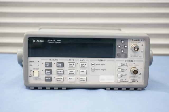 【中古品（保証あり）】アジレント　周波数カウンタ　53181A　(管理番号：UKK-12402) 53181A