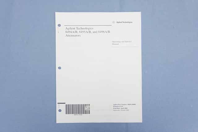 【中古品（保証あり）】アジレント　ステップアッテネータ　8494B 　(管理番号：UKK-12404) 8494B