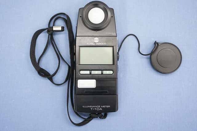【中古品（保証あり）】コニカミノルタ　照度計　T-10A　(管理番号：UKK-12421) T-10A