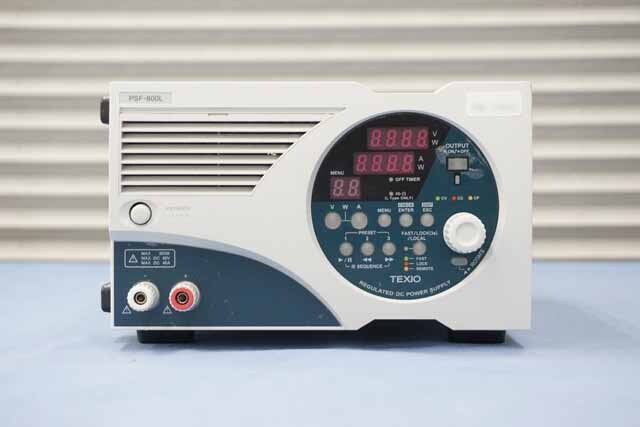 【中古品（保証あり）】テクシオ　直流安定化電源　PSF-800L　(管理番号：UKK-12422) PSF-800L