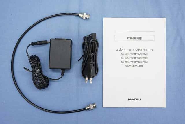 【中古品（保証あり）】岩崎通信機　ロゴスキーコイル電流プローブ　SS-624M　(管理番号：UKK-12434) SS-624M