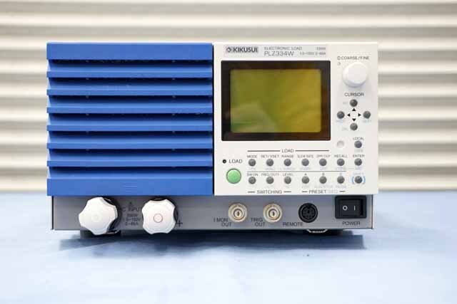 【中古品（保証あり）】菊水電子工業　直流電子負荷装置　PLZ334W　 (管理番号:UKK-12442) PLZ334W