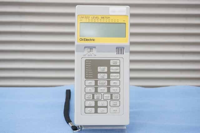 【中古品（保証あり）】大井電気　レベル測定器　LM-322　(管理番号：UKK-12445) LM-322
