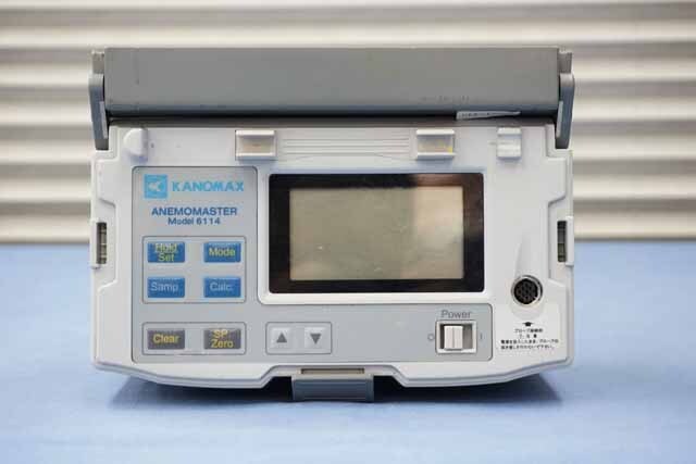 【中古品（保証あり）】カノマックス　アネモマスター風速計　6114　(管理番号：UKK-12452) 6114