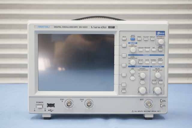 【中古品（保証あり）】岩崎通信機　デジタルオシロスコープ　DS-5322　(管理番号：UKK-12505） DS-5322